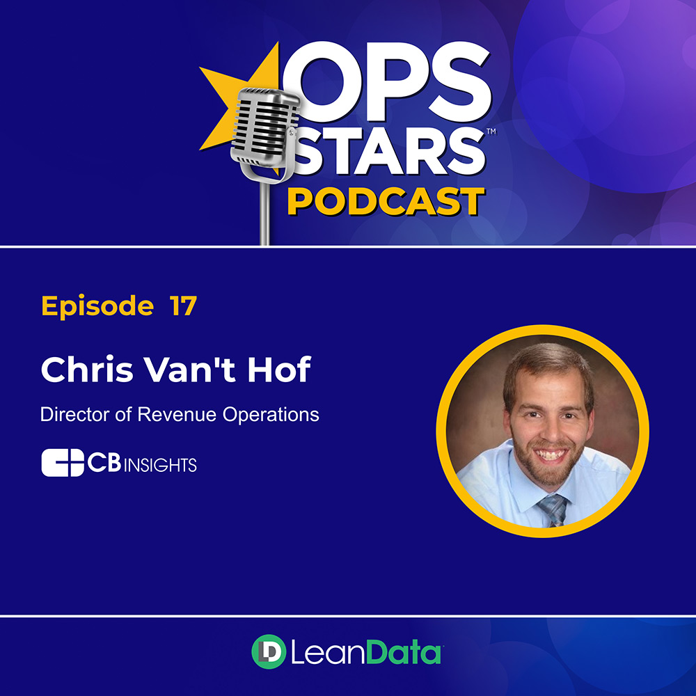 Chris Van’t Hof, Director of Revenue Operations at CB Insights