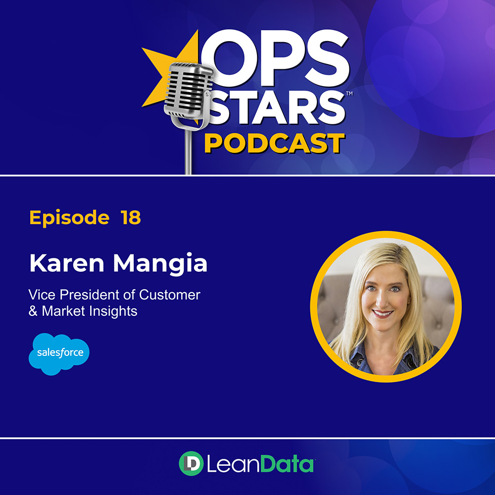 Karen Mangia, a WSJ Bestselling Author and Vice President of Customer and Market Insights at Salesforce