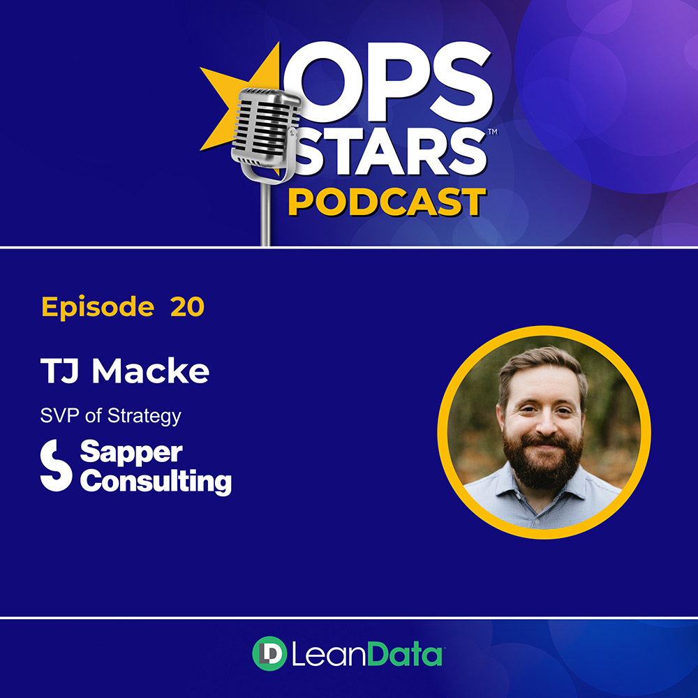 TJ Macke, SVP of Strategy at Sapper Consulting